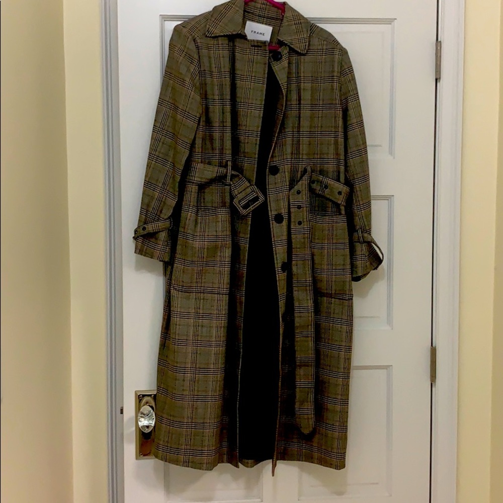 Frame trench coat